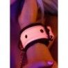 Manette BDSM regolabili fluo rosa