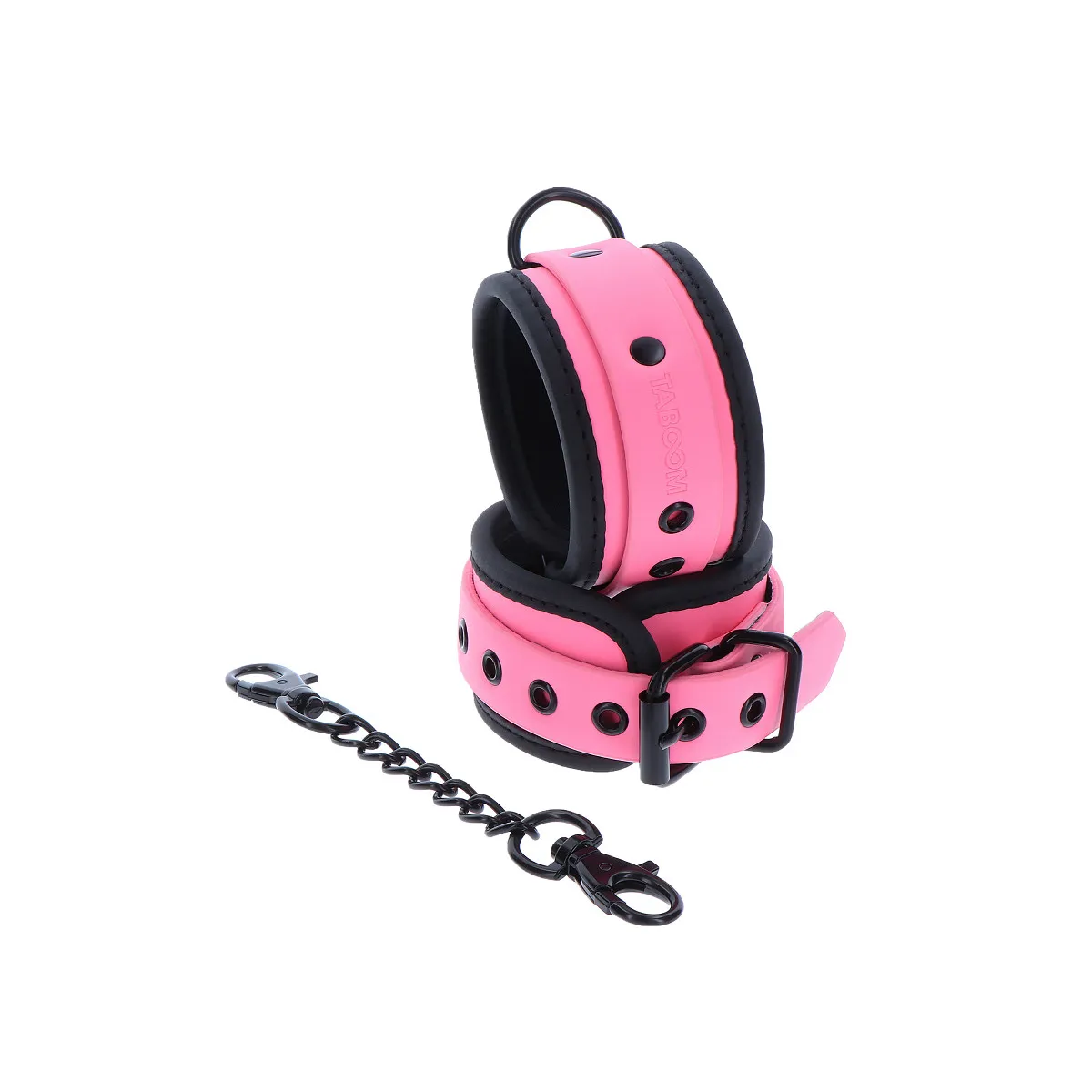 Manette BDSM regolabili fluo rosa