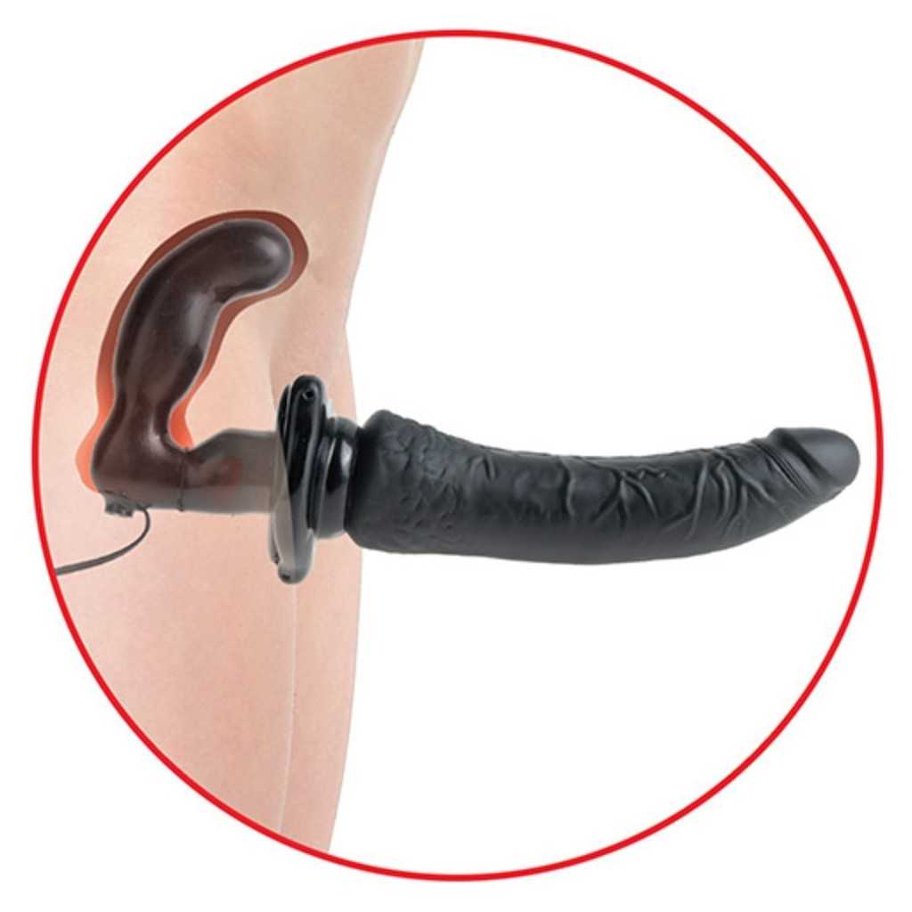 Vibratore strap on con plug fetish fantasy series Deluxe Vibrating Strap-On