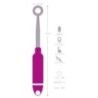 Stimolatore clitorideo viola 18 cm Stimolatore clitorideo viola 18 cm