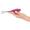 Stimolatore clitorideo viola 18 cm
