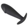 Plug anale in silicone nero Black Velvets Plug anale in silicone nero Black Velvets