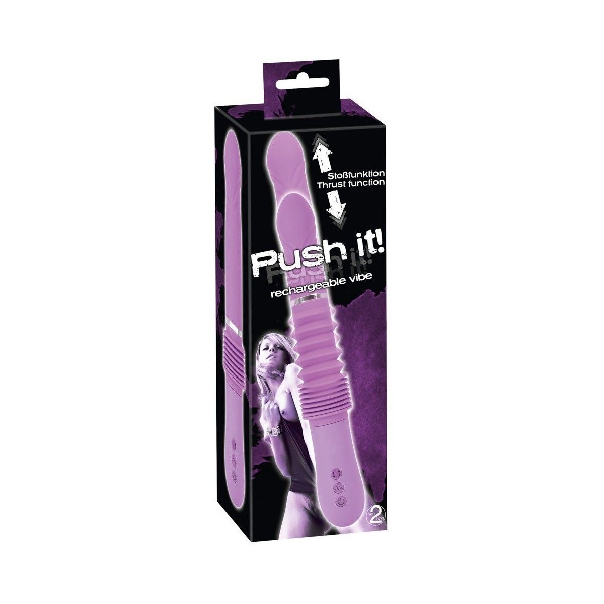 vibratore in silicone Push it! von You2Toys