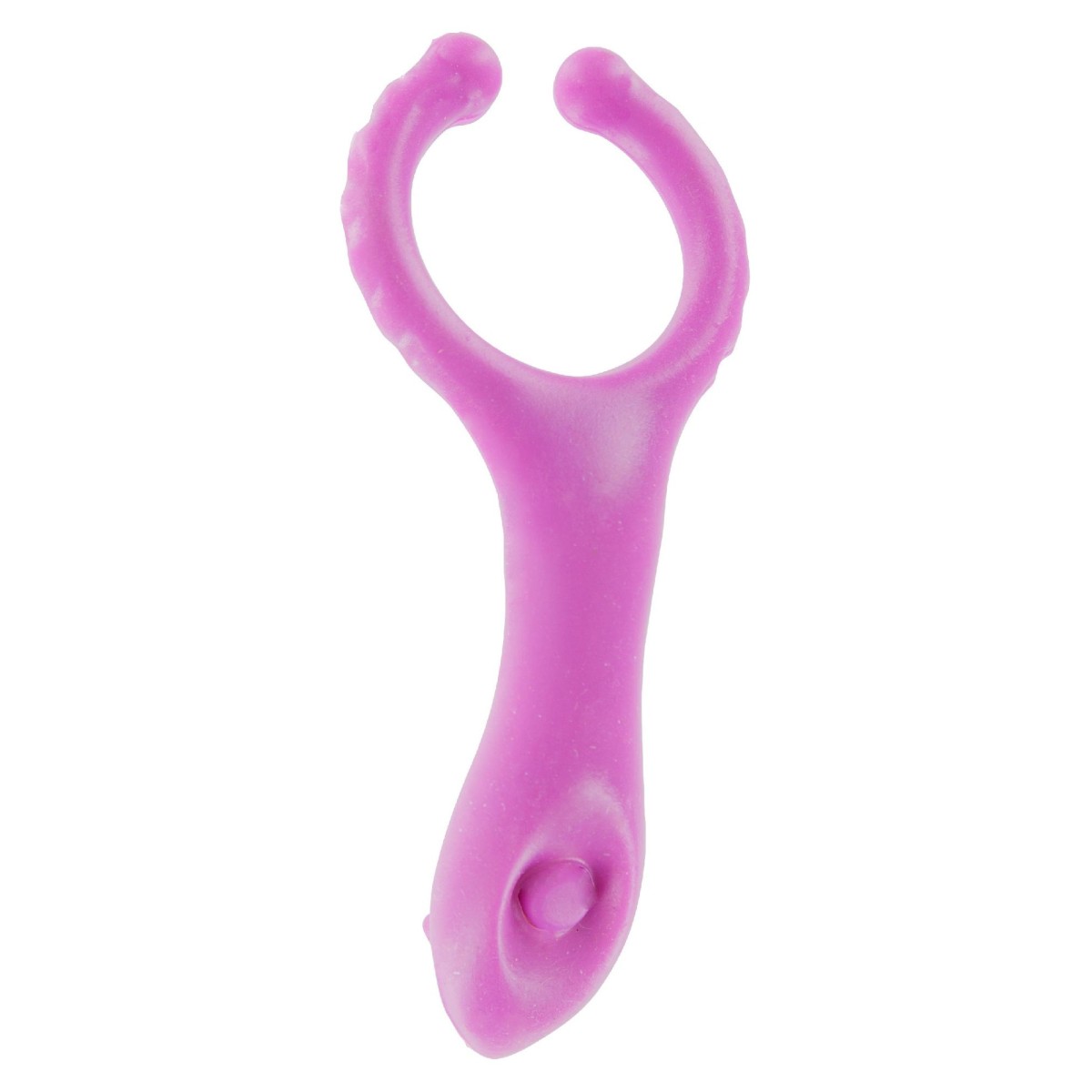 anello fallico vibrante con stimolatore di clitoride