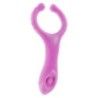 Anello pene vibrante e stimola clitoride rosa Anello pene vibrante e stimola clitoride rosa