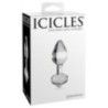 Plug anale di vetro icicles no 44 Plug anale di vetro icicles no 44
