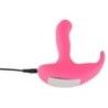 Vibratore in silicone punto G rosa Vibratore in silicone punto G rosa