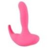 Vibratore in silicone punto G rosa Vibratore in silicone punto G rosa