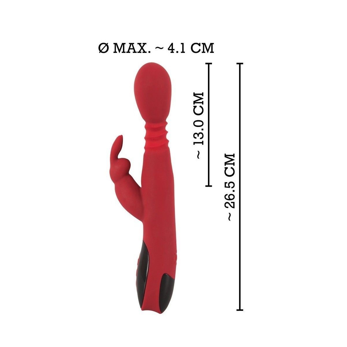 vibratore rabbit stimolatore red massager