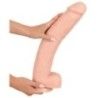 Dildo maxi Giant pelle chiara 42 cm Dildo maxi Giant pelle chiara 42 cm