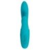 Vibratore rabbit silicone vaginale azzurro Vibratore rabbit silicone vaginale azzurro
