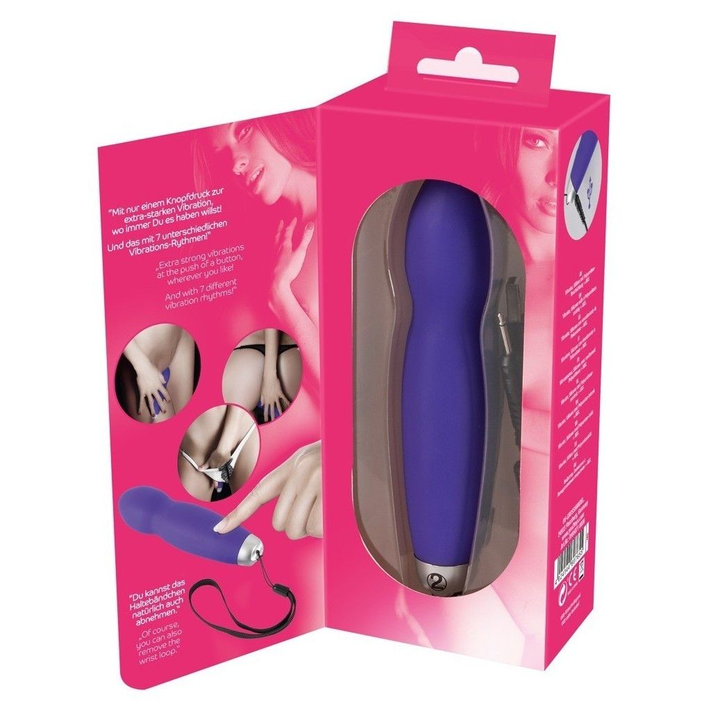 vibratore mini in silicone ricaricabile mini power vibe