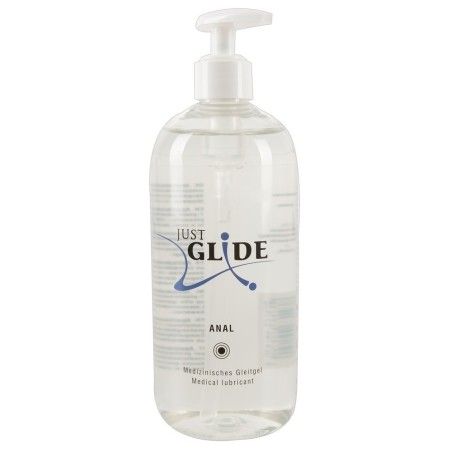 Lubrificante anale ad acqua just glide 500 ml