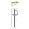 Dilatatore uretra con anello glande Piss Play Dilatatore uretra con anello glande Piss Play