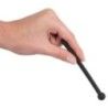 Sonda uretrale in silicone 11,8 cm nera Sonda uretrale in silicone 11,8 cm nera