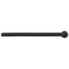 Sonda uretrale in silicone 11,8 cm nera Sonda uretrale in silicone 11,8 cm nera