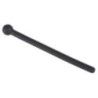Sonda uretrale in silicone 11,8 cm nera Sonda uretrale in silicone 11,8 cm nera