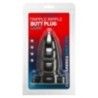 Plug anale Triple Ripple nero 15 cm Large Plug anale Triple Ripple nero 15 cm Large