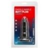Plug anale Triple Ripple nero 13 cm Medium Plug anale Triple Ripple nero 13 cm Medium