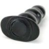 Plug anale Triple Ripple nero 13 cm Medium Plug anale Triple Ripple nero 13 cm Medium