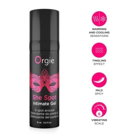 Gel punto G stimolante Sexy Vibe orgie 15 ml