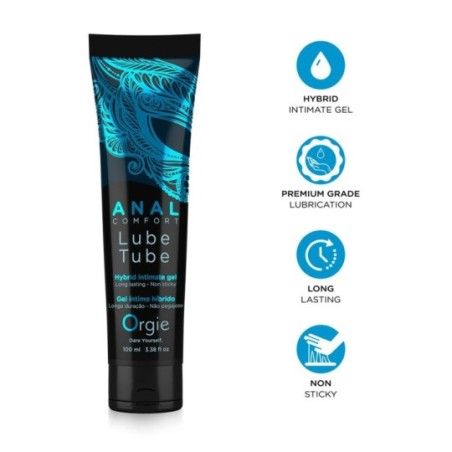 Lubrificante anale ibrido comfort Orgie 100ml