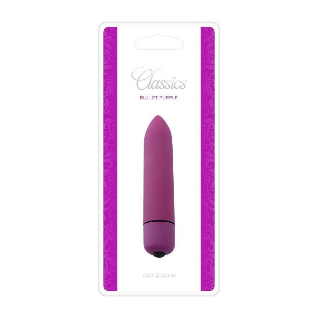 Vibratore stimolatore vaginale bullet classics Purple