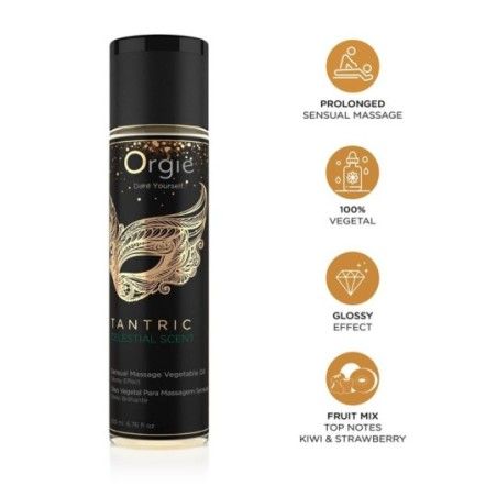 Olio massaggi Tantric Celestial scent 200 ml