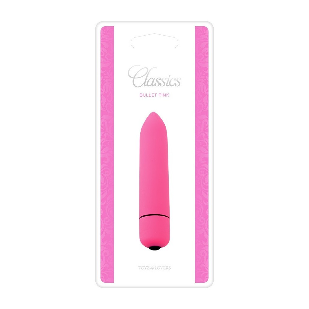 Vibratore stimolatore vaginale bullet classics Pink