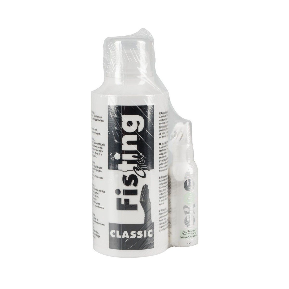 kit fistig gel 500 ml + eros toy cleaner 50 ml