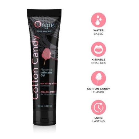 Gel intimo zucchero filato Tube Orgie 100 ml