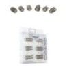 Kit 6 guaine falliche stimolanti grigio Kit 6 guaine falliche stimolanti grigio