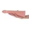 Plug anale piramide Tito chiaro 27 cm