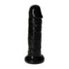 Dildo maxi realistico King nero 25 cm Dildo maxi realistico King nero 25 cm