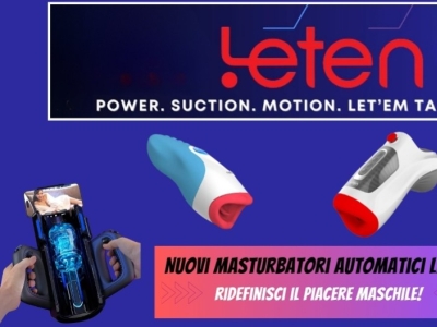 Masturbatore uomo automatico Leten: l’esperienza che rivoluziona il tuo piacere!